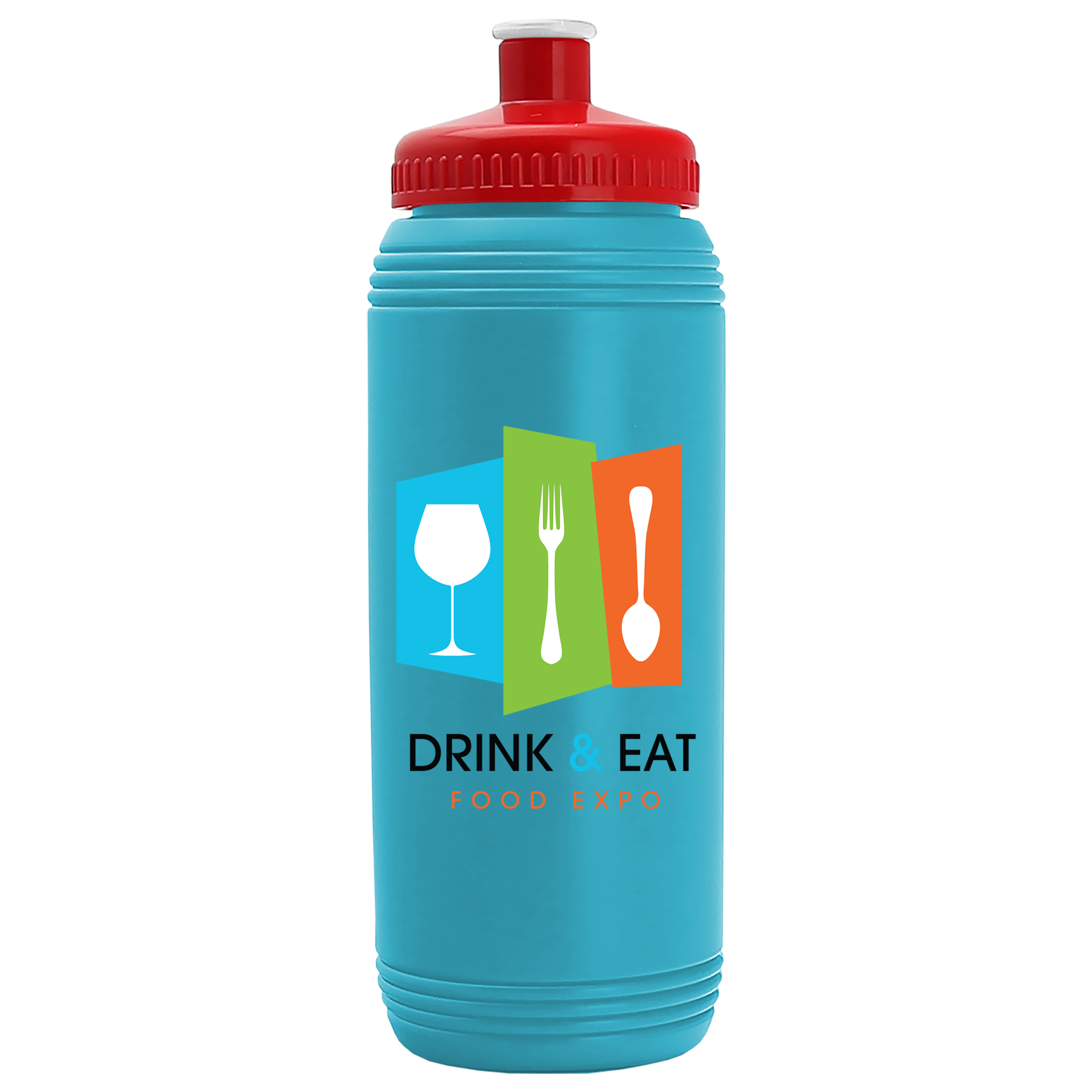Pint Sport Bottle with Push-Pull Lid - 16 oz.